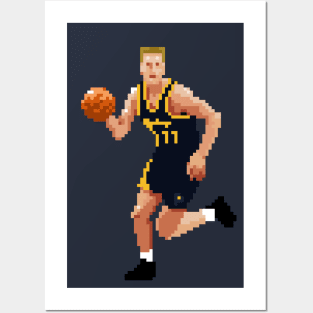 Detlef Schrempf Pixel Dribble Posters and Art